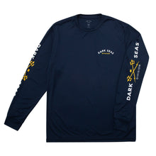 color: navy ~ alt: Headmaster UV LS Tee