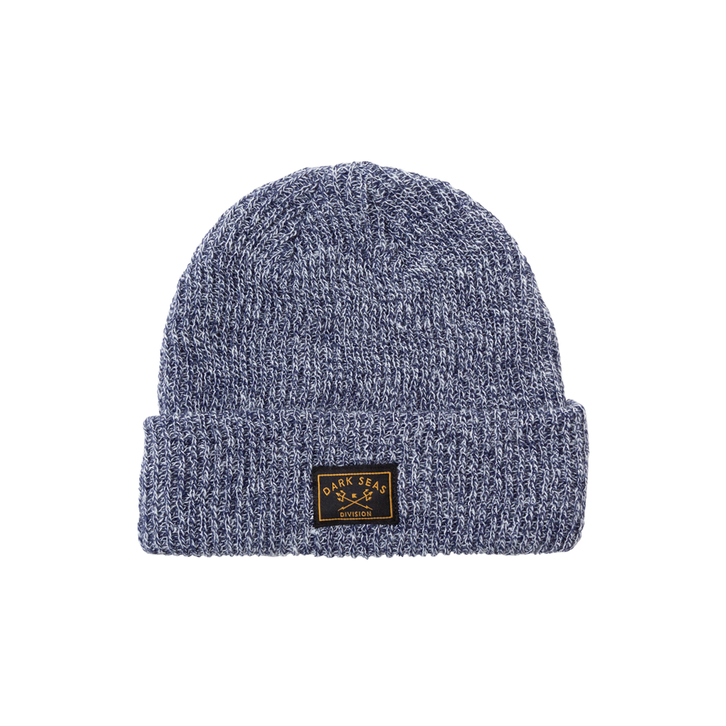 color: navy heather ~ alt: kintner beanie