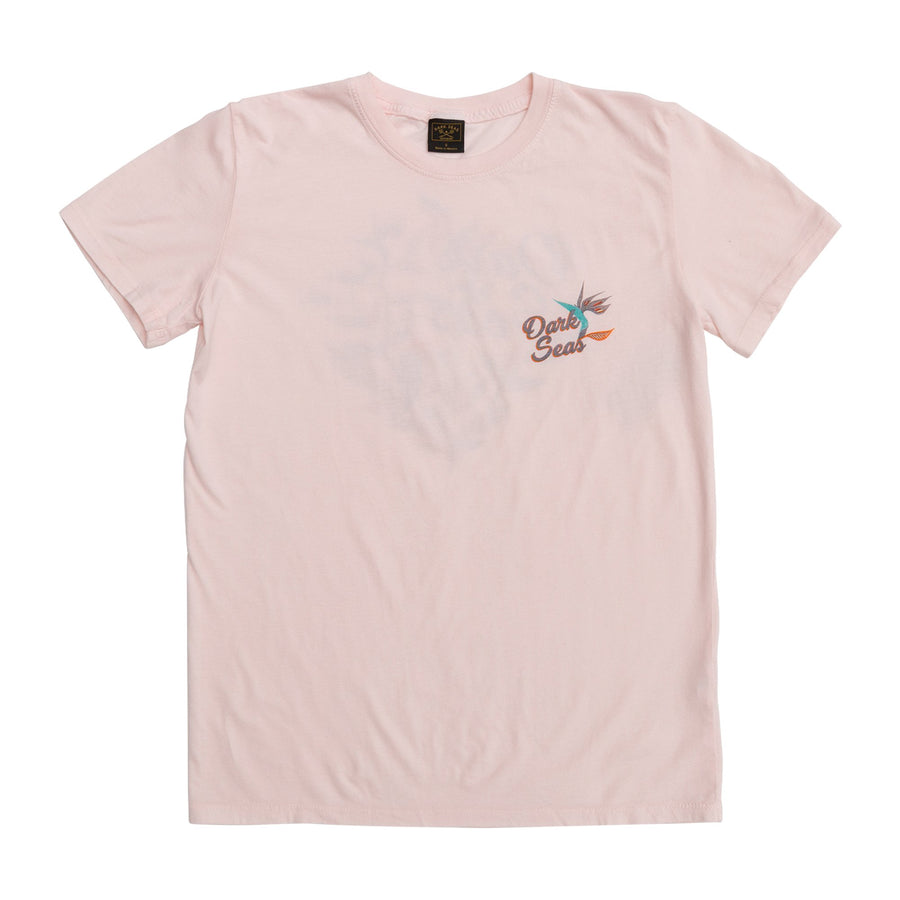 color: Pink ~ alt: greenery basic tee