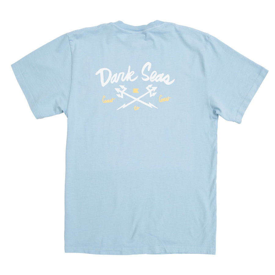 color: Lt Blue ~ alt: easy going tee