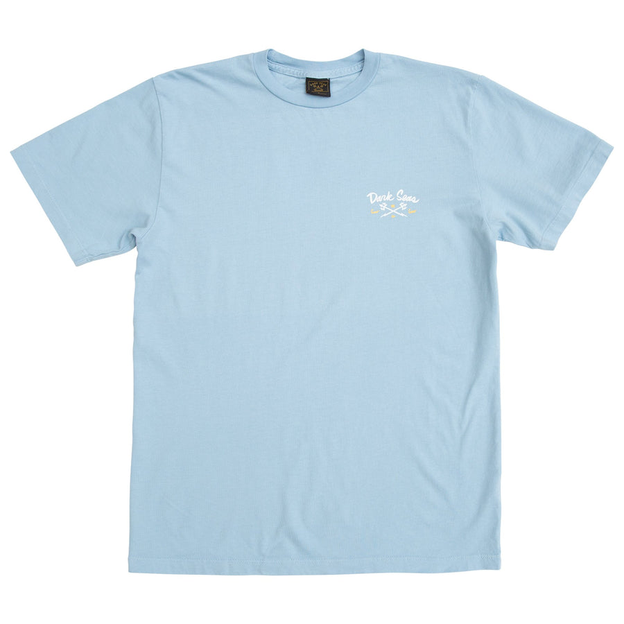 color: Lt Blue ~ alt: easy going tee