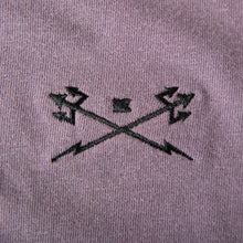 color: wine ~ alt: Go-tee pigment tee