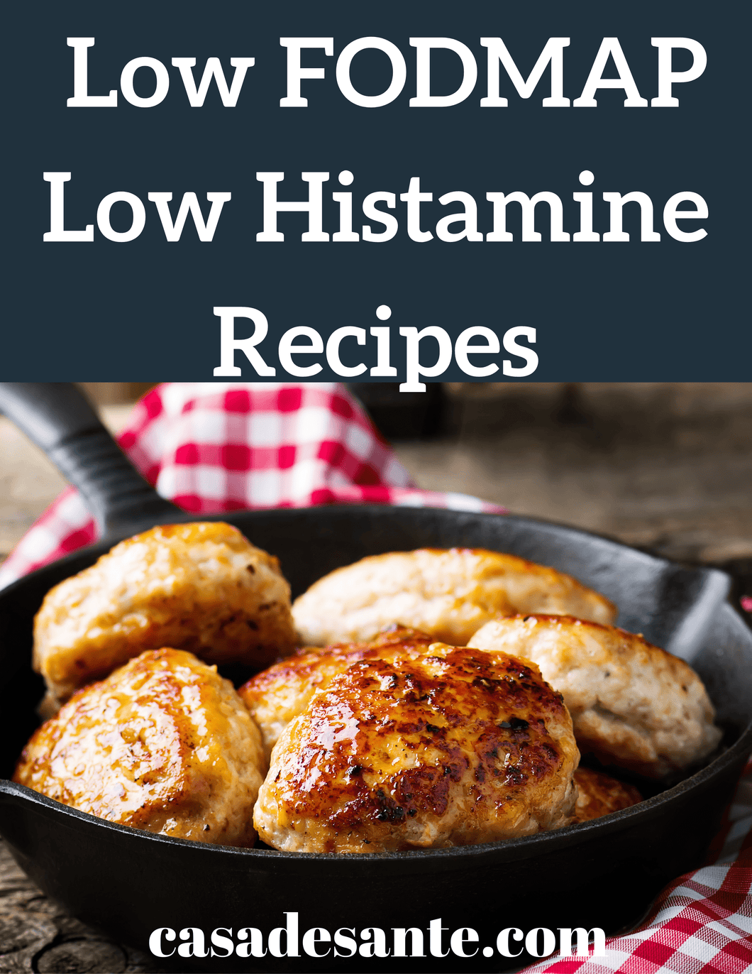 50 Low FODMAP Low Histamine Recipes Cookbook