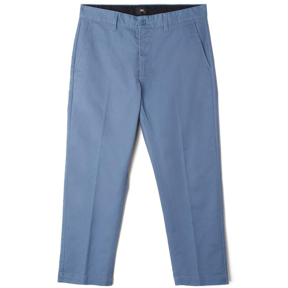 Straggler Flooded Pant Dull Blue